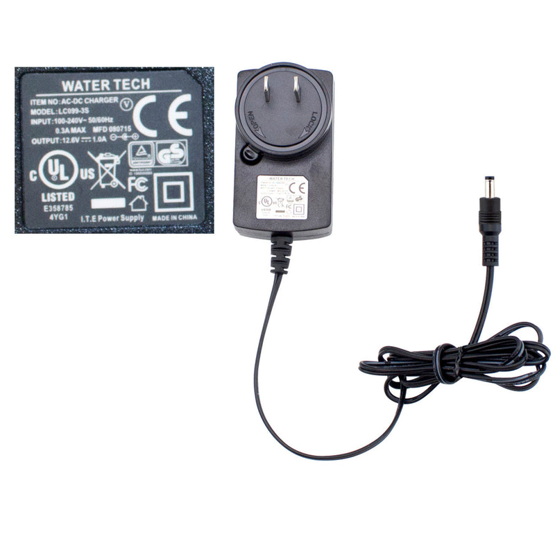 LC099-3S6 - LITHIUM Wall Charger for Max Li,Max Li CG, Max Li HD, Millennium Li, iVac 350 Li, Volt FX-8 Li