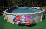 Pool Blaster Pool Pouch XL - Pool Float Storage Organizer for Toys, Balls, Patio Accessories, 60" Long, 30" Wide