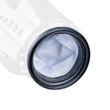 Pool Blaster Max HD All Purpose Filter Bag inside pool vacuum cleaner