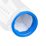 Pool Blaster Max HD Xtreme Multilayer Filter Bag inside pool vacuum cleaner