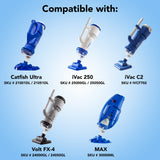 Pool Blaster All Purpose Filter Bag P30X022AP PBW022AP compatible with Pool Blaster Catfish Ultra, iVac 250, iVac C2, Volt VF-4, Max