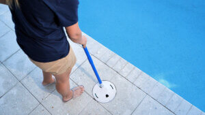 Pool Blaster Dynamo Skimmer vacuum lid handle