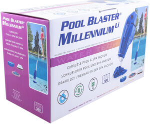water tech pool blaster millennium li above ground battery-operated pool vacuum